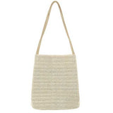 Women Woven Shoulder Bag Handbag Beach Bag