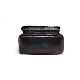 Women Genuine Leather Stitch Multifunction Handbag