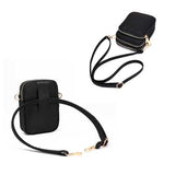 Women Waterproof Phone Bag Nylon Waist Bag Crossbody Bag