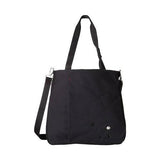Haiku Women"s Journey Eco Tote Bag, Black w/ Plum Stitch
