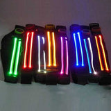 Women Men Waist Packs Belt Portable LED Large Capacity Sport Waist Bag