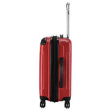 GLOBALWAY Expandable 20" ABS Carry On Luggage Travel Bag Trolley Suitcase-Red