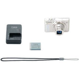 Canon 1074C001 20.2-Megapixel PowerShot SX620 HS Digital Camera (Silver)