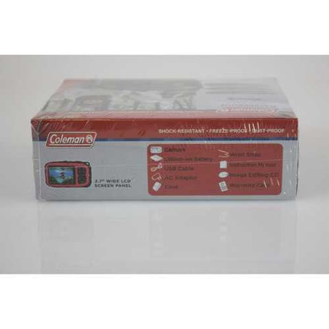 Coleman C9WP-BK 20.0-Megapixel Xtreme3 HD Video Waterproof Digital Camera (Black)