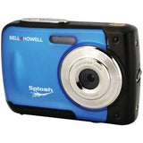 Bell+Howell WP10-BL 12.0-Megapixel WP10 Splash Waterproof Digital Camera (Blue)