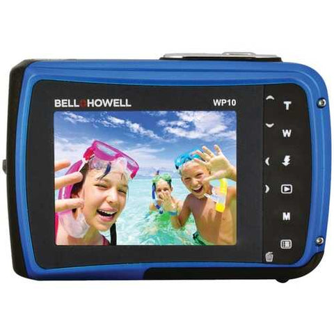 Bell+Howell WP10-BL 12.0-Megapixel WP10 Splash Waterproof Digital Camera (Blue)