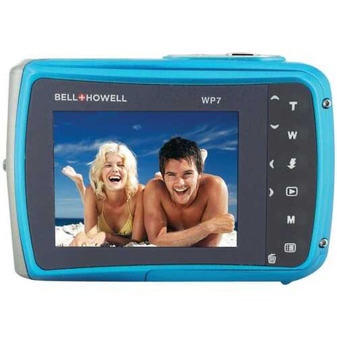 Bell+Howell WP7-BL 12.0-Megapixel WP7 Splash Waterproof Digital Camera (Blue)