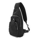 Women Men Nylon Chest Bags Sports Waterproof Crossbody Bags Casual Outdoor Bags