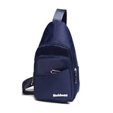 Waterproof Women Men Light Weight Nylon Casual Pillow Chest Diagonal Bags Outdooors Travel Bags