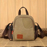 Women Men Casual Canvas Crossbody Bags Light Handbags Outdoor Shoulder Bags
