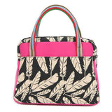 Women Canvas Flower Lunch Handbags Bohemia Style Tote Bags Shopping Bags