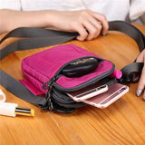 Women Men Light Sports Shoulder Bags Crossbody Bags Outdoor Running Waist Bags 6.44'' Phone Bags