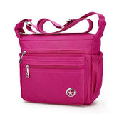 Women Front Pockets Shoulder Bags Light Crossbody Bags