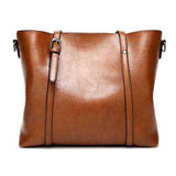 Women Tote Handbags Vintage Front Pocket Shoulder Bags