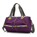 Women Front Pockets Tote Handbags Casual Shoulder Bags Nylon Capacity Crossbody Bags