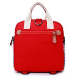 Women Canvas Large Capacity Light Weight Multifunction Travel Outdooors Crossboby Bag Backpack