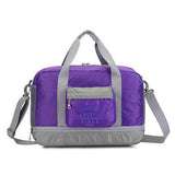 Men Women Nylon Travel Luggage Bag Handbag Large Capacity Outdoor Fitness Crossbody Bag