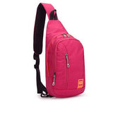 Nylon Waterproof Lightweight Sport Daily Chest Bag Mini Crossbody Bag For Men and Women