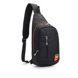Nylon Waterproof Lightweight Sport Daily Chest Bag Mini Crossbody Bag For Men and Women