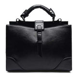 Women Fashion PU Oil Wax Handbag Large Capacity Casual Shoulder Bag