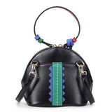 Brenice Women Retro Mini-Shoulder Bag Tassel Handbag