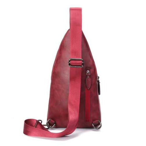Brenice Women Vintage Casual Faux Leather Shoulder Bag