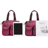 Women Canvas Large Capacity Sport Travel Crossbody Bag