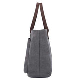 Vintage Simple Wild Tote High Capacity Handbags For Women
