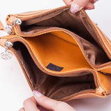 Women Long Purse Leisure Shoulder Bags Multifunction Crossbody Bags