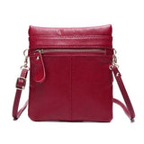 Women Genuine Leather Multi-Function Phone Bag
