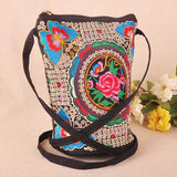 Women Embroidered National Style Crossbody Bag
