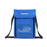 Men Women RFID Nylon Anti-Theft Travel Passport Bag Multi-Function Sling Bag Shoulder Crossbody Bag