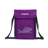 Men Women RFID Nylon Anti-Theft Travel Passport Bag Multi-Function Sling Bag Shoulder Crossbody Bag