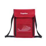 Men Women RFID Nylon Anti-Theft Travel Passport Bag Multi-Function Sling Bag Shoulder Crossbody Bag