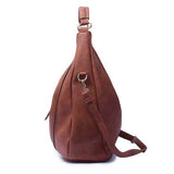 Women Pu Leather Vintage Handbag Shoulder Bag