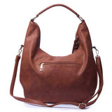 Women Pu Leather Vintage Handbag Shoulder Bag