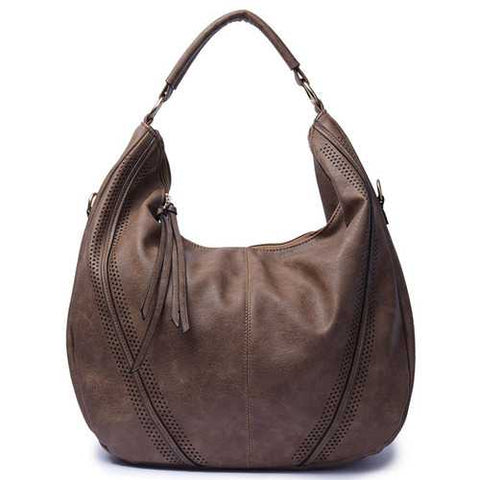 Women Pu Leather Vintage Handbag Shoulder Bag