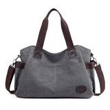 Women Men Durable Canvas Casual Handbags Shoulder Bags Crossbody Bags
