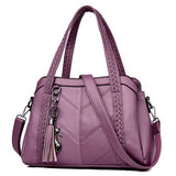 Women Elegant Soft PU Handbag Shoulder Bags Crossbody Bags