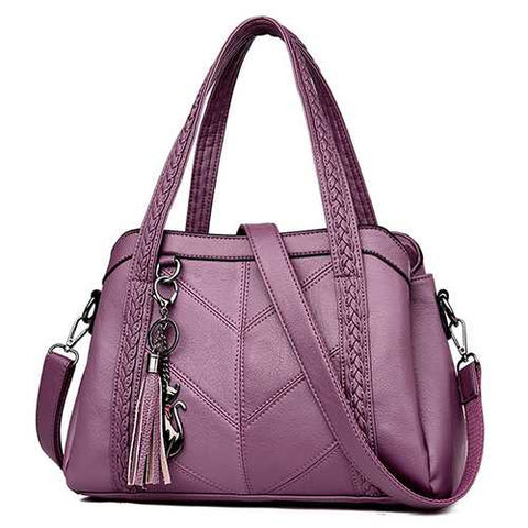 Women Elegant Soft PU Handbag Shoulder Bags Crossbody Bags