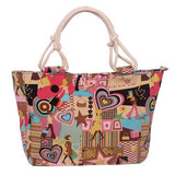 Women Canvas Handbag Large Capacity Casual Bag