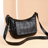 Women Soft Leather Leisure Crossbody Bags Messenger Bags