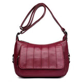 Women Soft Leather Leisure Crossbody Bags Messenger Bags