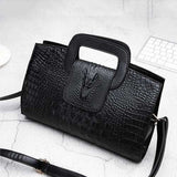 Women Crocodile Pattern Crossbody Bags Messenger Bags