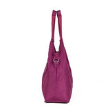 CHIBAO Women Nylon Light Weight Tote Handbag Shoulder Bag