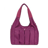 CHIBAO Women Nylon Light Weight Tote Handbag Shoulder Bag