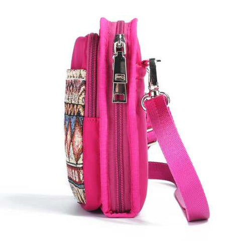 Brenice Women Canvas Bohemian Shoulder Crossbody Bag