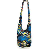 Women National Style Printed Art Cotton Crossbody Bag