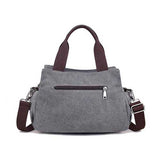 Brenice Women Lotus Canvas Handbag Chinese Crossbody Bag
