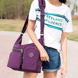 Women Nylon Leisure Waterproof Shoulder Bag Crossbody Bag